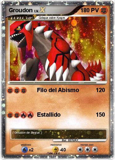Pokemon Groudon