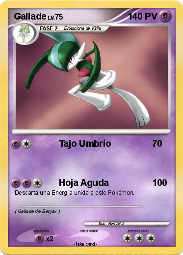 Pokemon Gallade