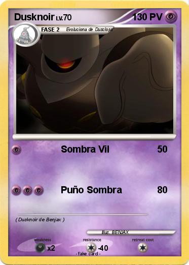 Pokemon Dusknoir