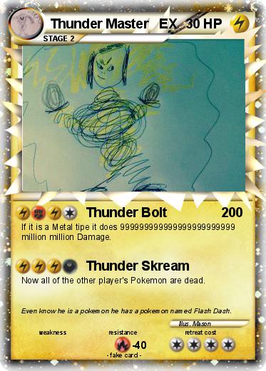 Pokemon Thunder Master   EX