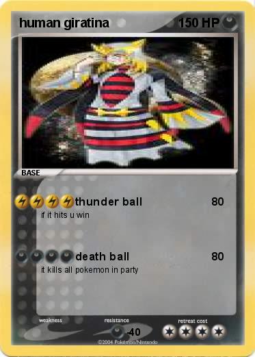 Pokemon human giratina