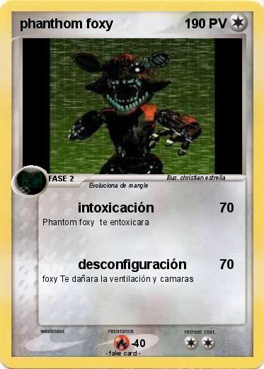 Pokemon phanthom foxy