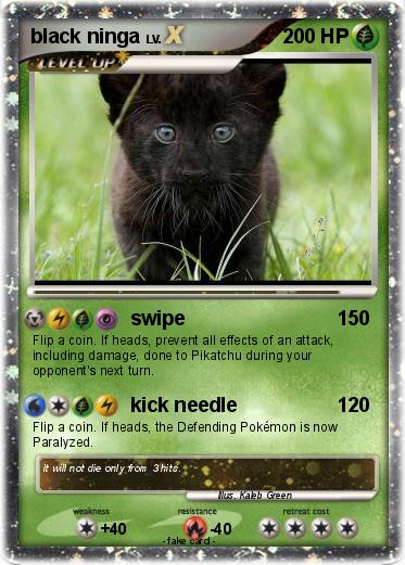 Pokemon black ninga