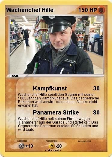 Pokemon Wachenchef Hille