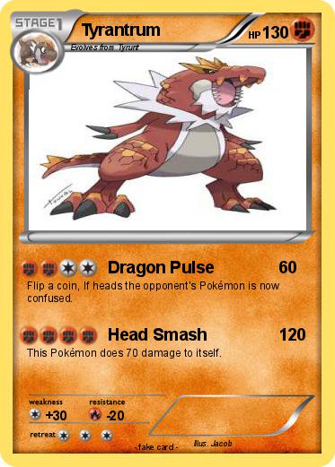 Pokemon Tyrantrum