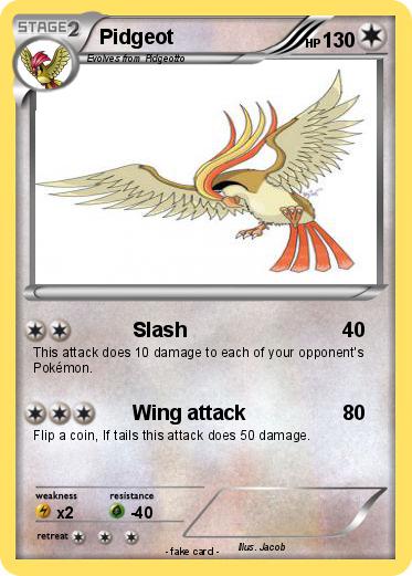 Pokemon Pidgeot
