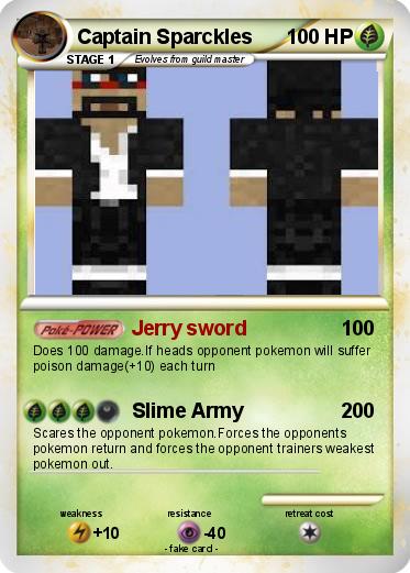 Pokemon Captain Sparckles