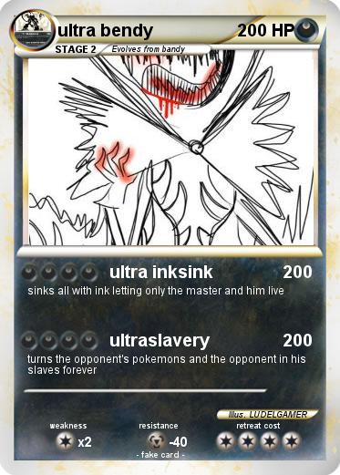 Pokemon ultra bendy