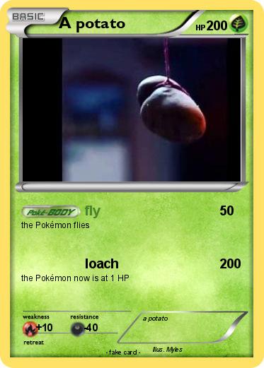 Pokemon A potato