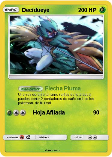 Pokemon Decidueye