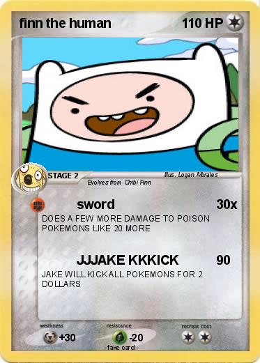Pokemon finn the human