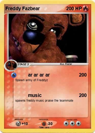 Pokemon Freddy Fazbear