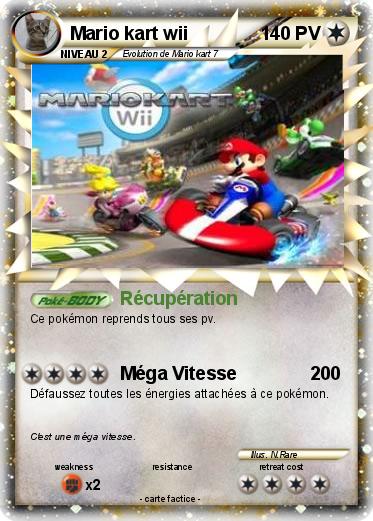 Pokemon Mario kart wii