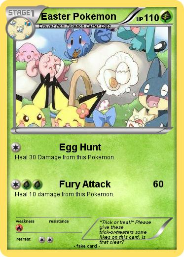 Pokemon Easter Pokemon