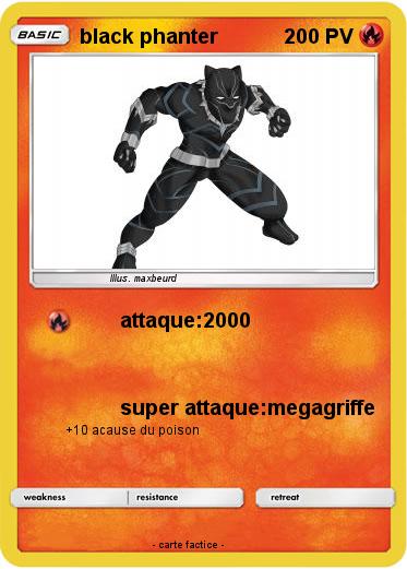 Pokemon black phanter