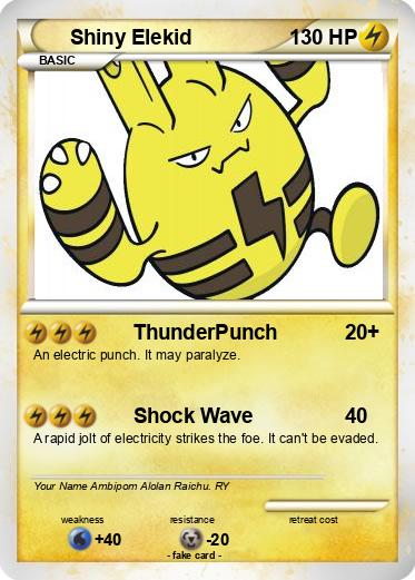 Pokemon Shiny Elekid