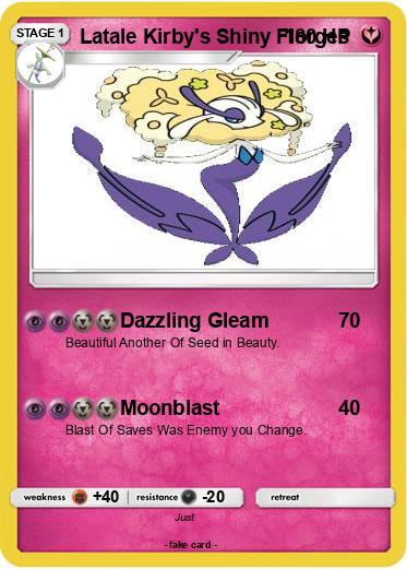 Pokemon Latale Kirby's Shiny Florges