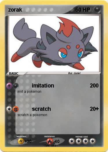 Pokemon zorak