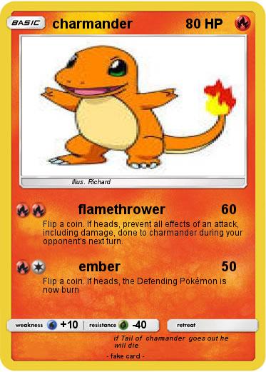 Pokemon charmander