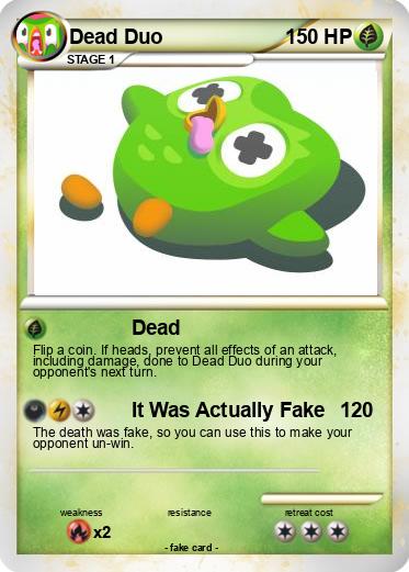 Pokemon Dead Duo