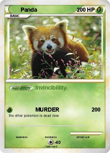 Pokemon Panda