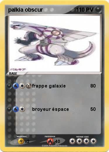 Pokemon palkia obscur