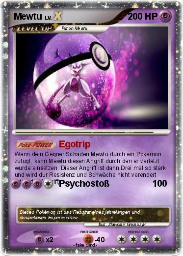 Pokemon Mewtu