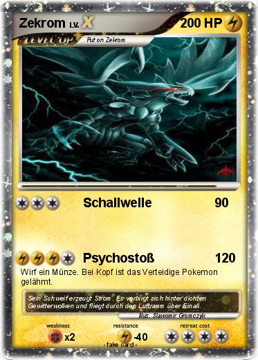Pokemon Zekrom