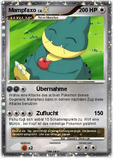 Pokemon Mampfaxo