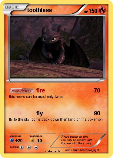Pokemon toothless