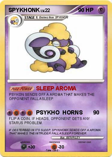 Pokemon SPYKHONK