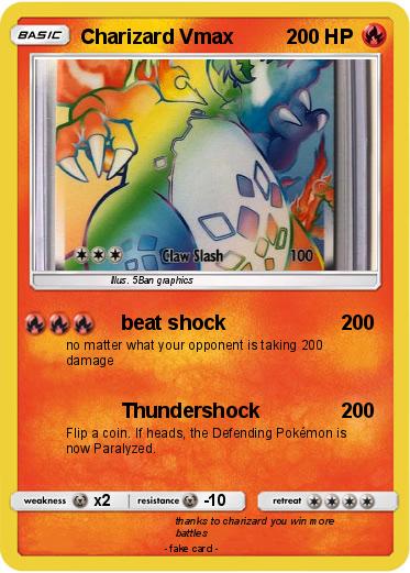 Pokemon Charizard Vmax