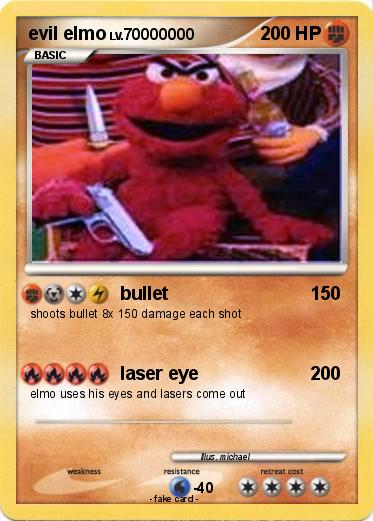 Pokemon evil elmo