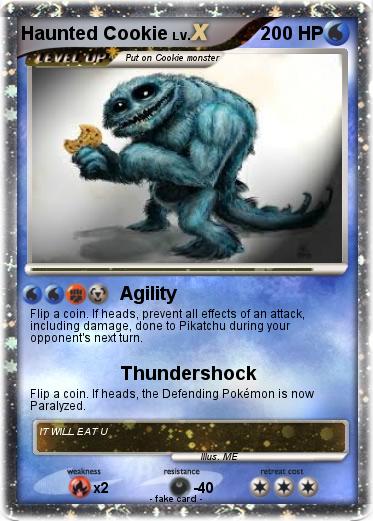 Pokemon Haunted Cookie