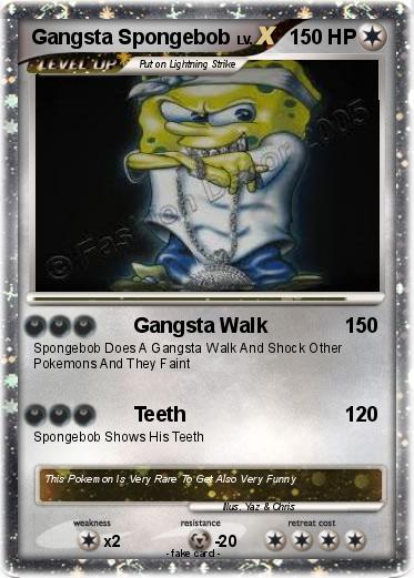 Pokemon Gangsta Spongebob