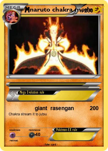 Pokemon naruto chakra mode
