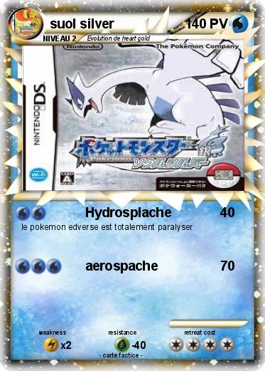 Pokemon suol silver