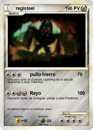 Pokemon registeel