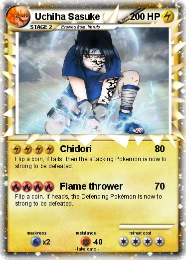 Pokemon Uchiha Sasuke