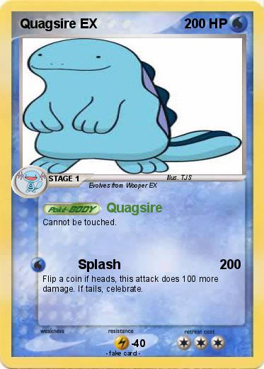 Pokemon Quagsire EX