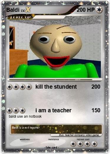 Pokemon Baldi
