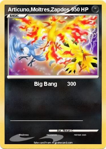 Pokemon Articuno,Moltres,Zapdos 9