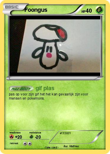 Pokemon Foongus