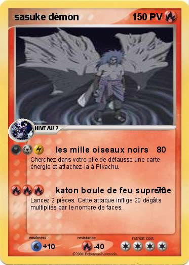 Pokemon sasuke démon