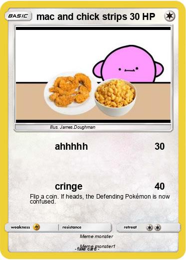 Pokemon mac and chick strips