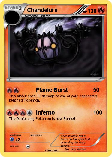 Pokemon Chandelure