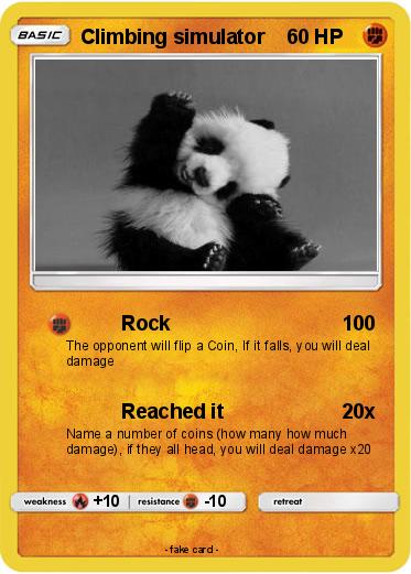 Pokemon Climbing simulator