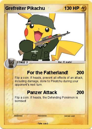 Pokemon Grefreiter Pikachu