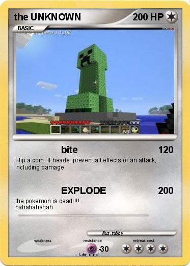 Pokemon the UNKNOWN