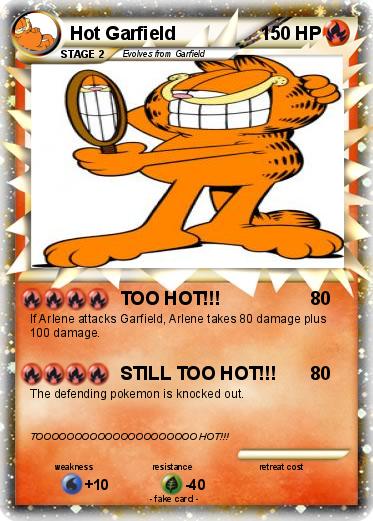 Pokemon Hot Garfield